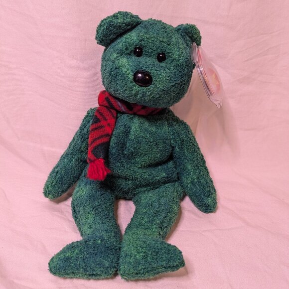 Ty|| Beanie Babies "Wallace" 1999 Holiday Beanie Baby Excellent Condition - Picture 1 of 7